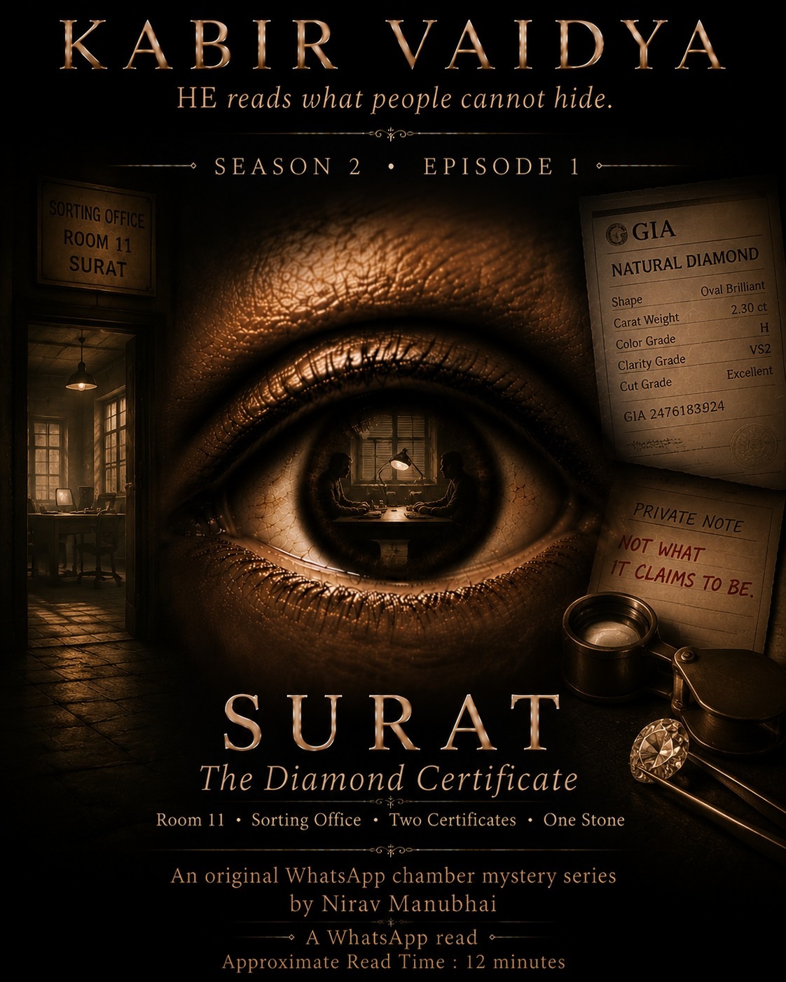 Kabir Vaidya Season 2 Episode 1 — Surat: The Diamond Certificate