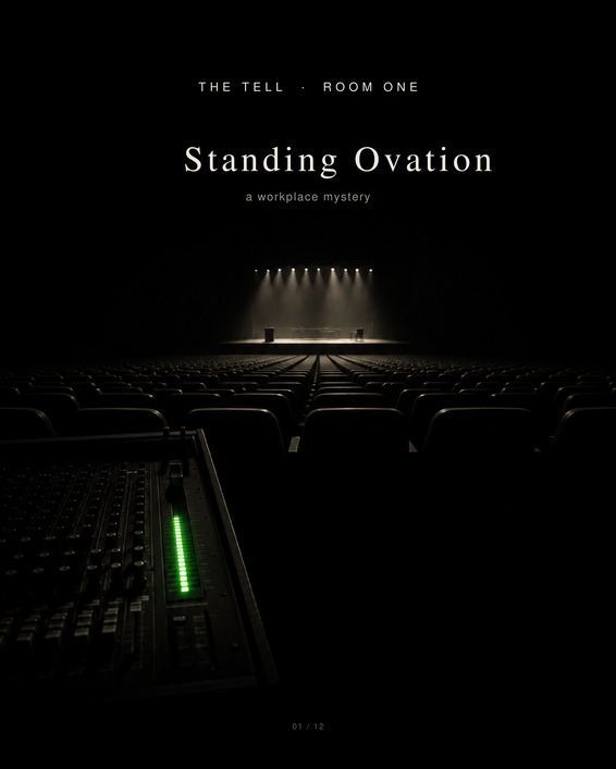 Cover for The Tell Room One, Standing Ovation
